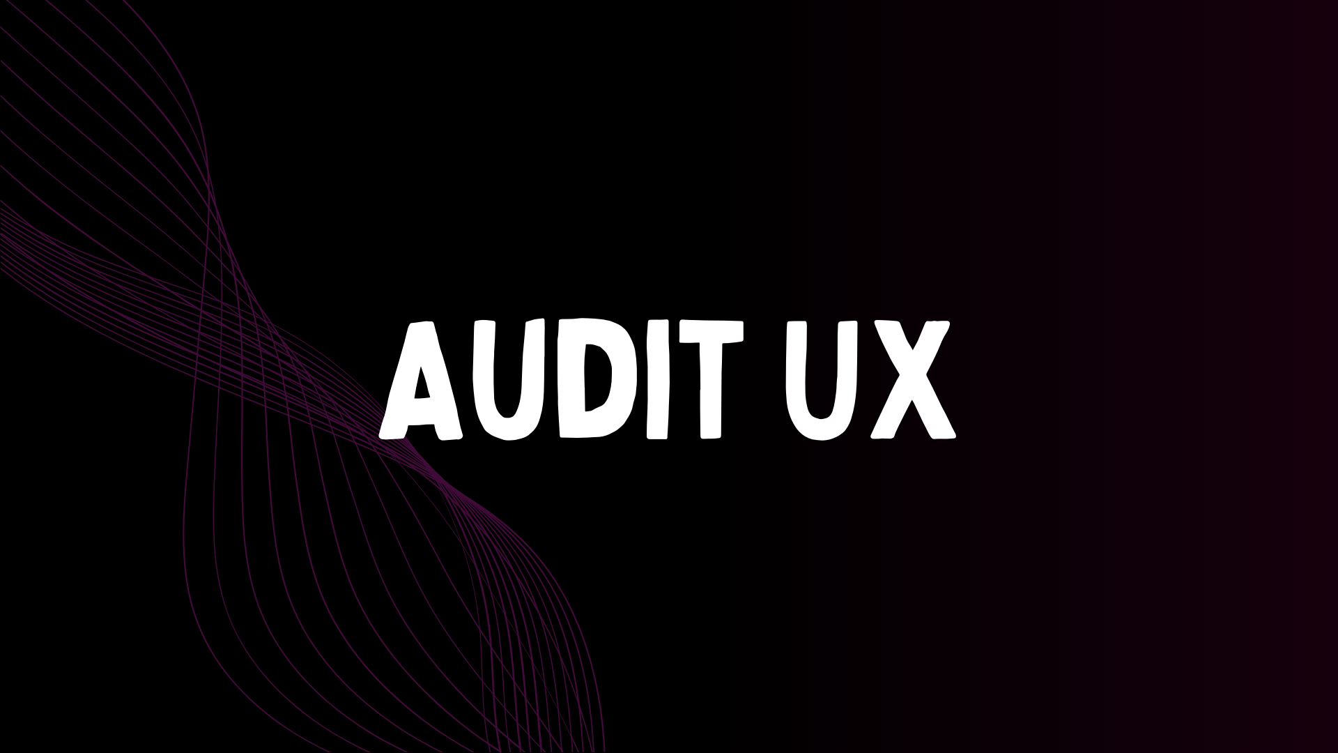 Audit UX/SEO