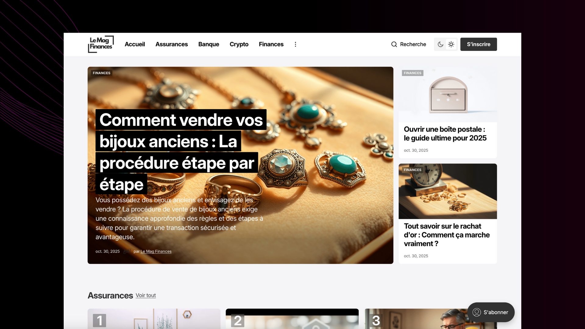 Backlink SEO - Le Mag Finances