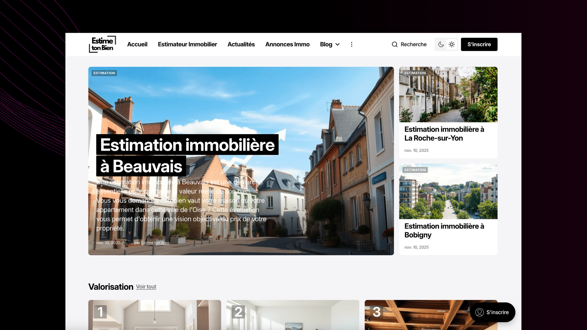 Backlink SEO - Estime ton bien