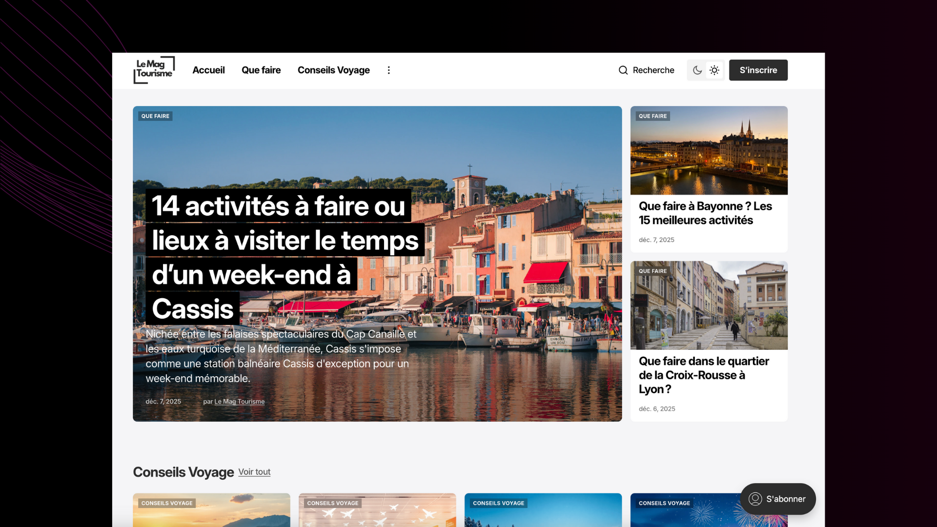 Backlink SEO - Le Mag Tourisme
